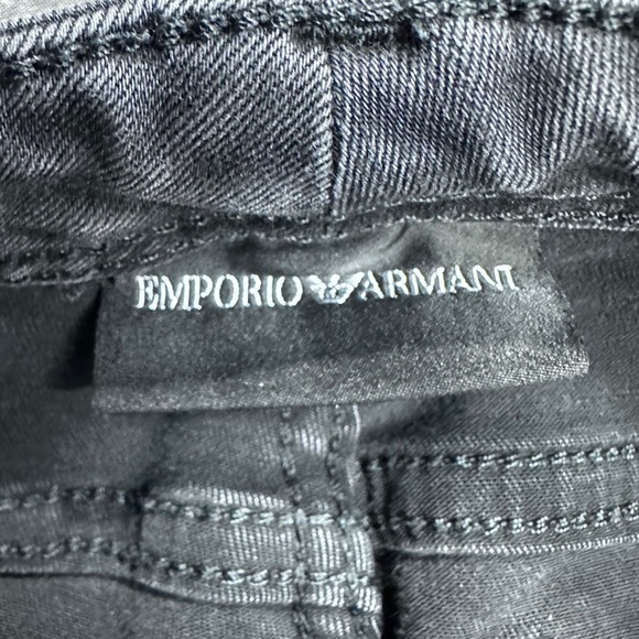 ⭐️Emporio Armani Faded Black Skinny Jeans [8006] - Picture 6 of 9
